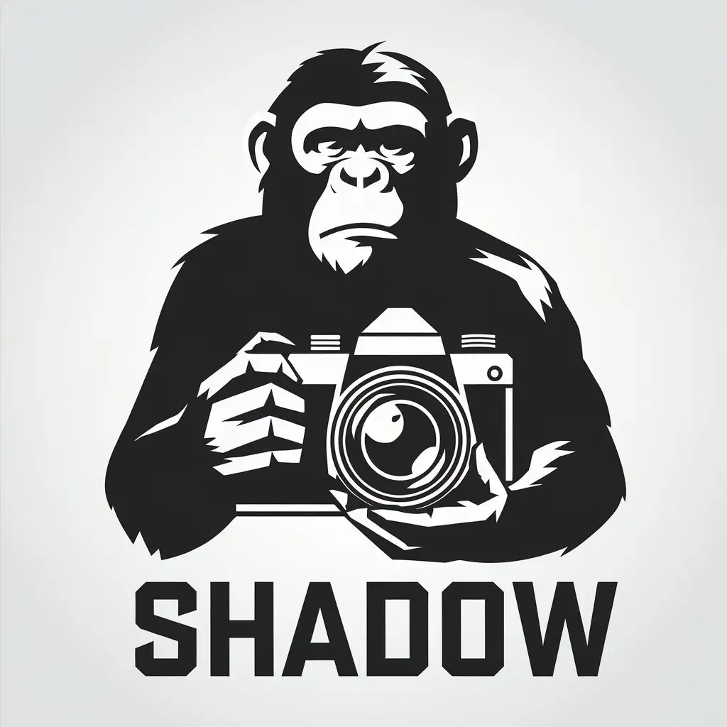 LOGO-Design-For-Shadow-Ape-and-SingleLens-Reflex-Camera-Theme