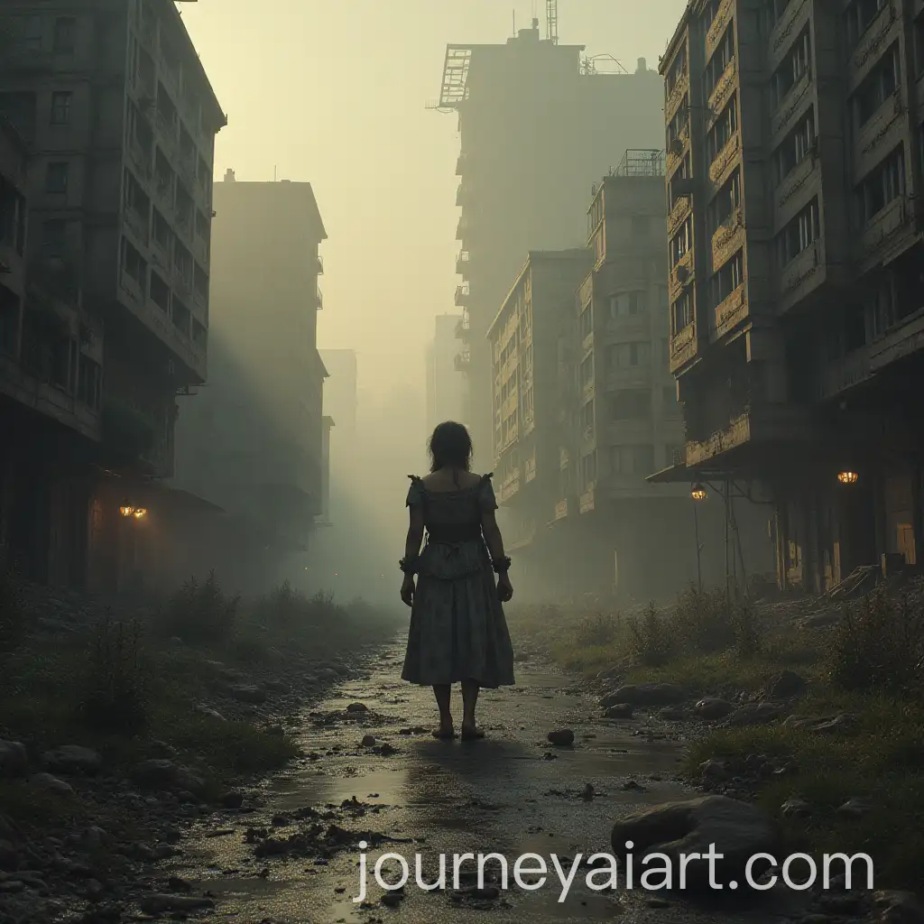 Dystopian-Landscape-Depicting-a-Futuristic-World