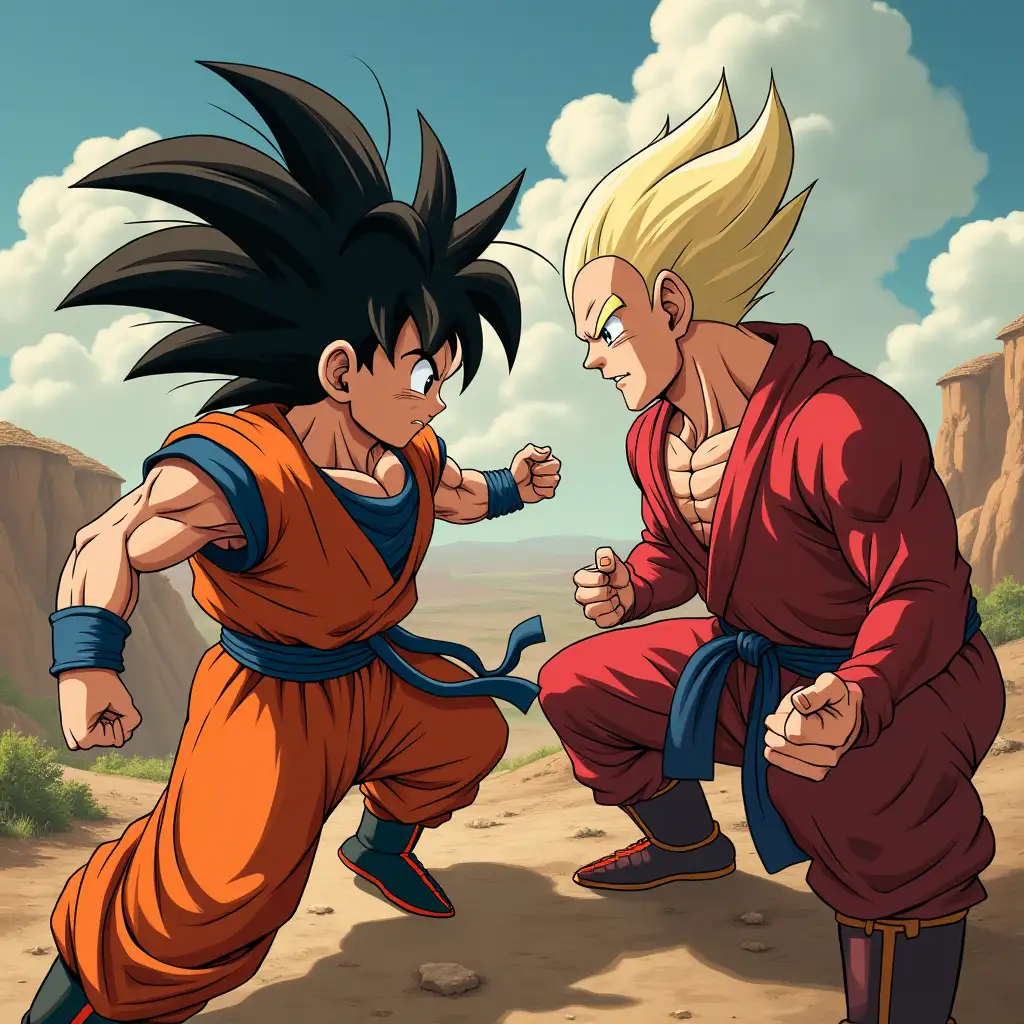 Goku vs Saitama