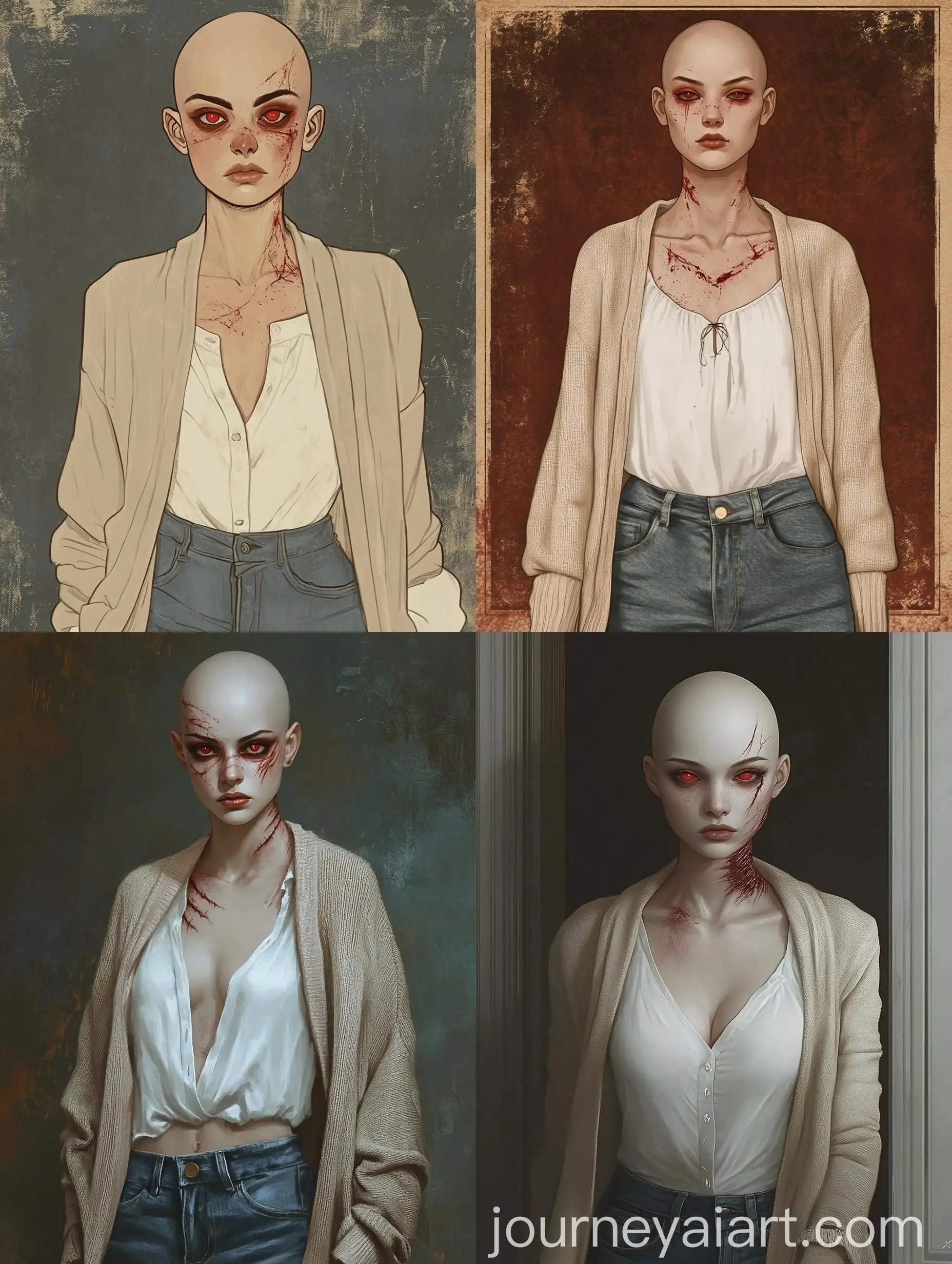 Sinister-Young-Woman-with-Scars-Bright-Red-Eyes-and-Pale-Skin