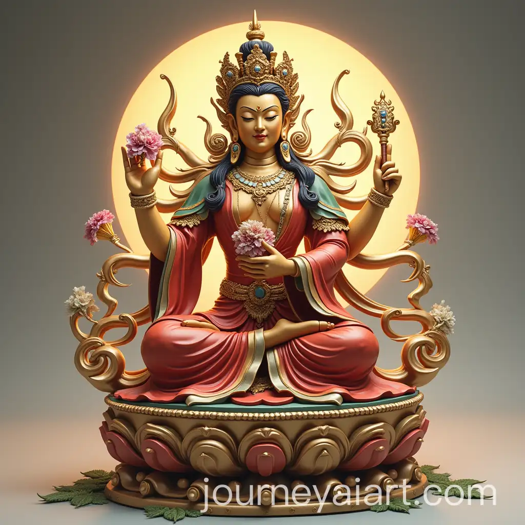 Bodhisattva-Guanyin-Playing-Go-with-Tranquil-Focus