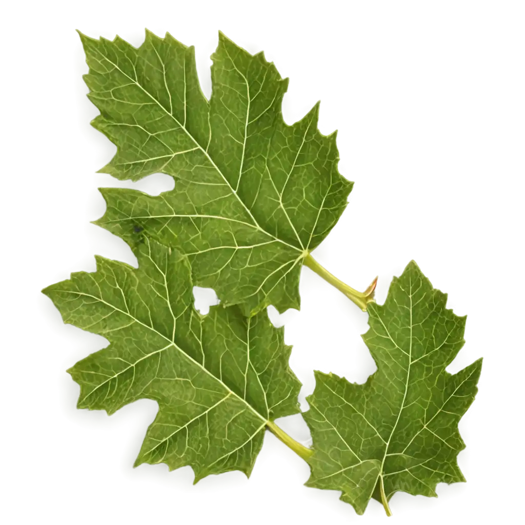 HighQuality-PNG-of-Grape-Leaves-for-Versatile-Design-Applications