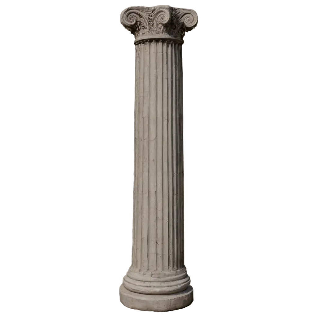 Ancient-Times-Pillar-in-White-PNG-Image-for-HighQuality-Digital-Use