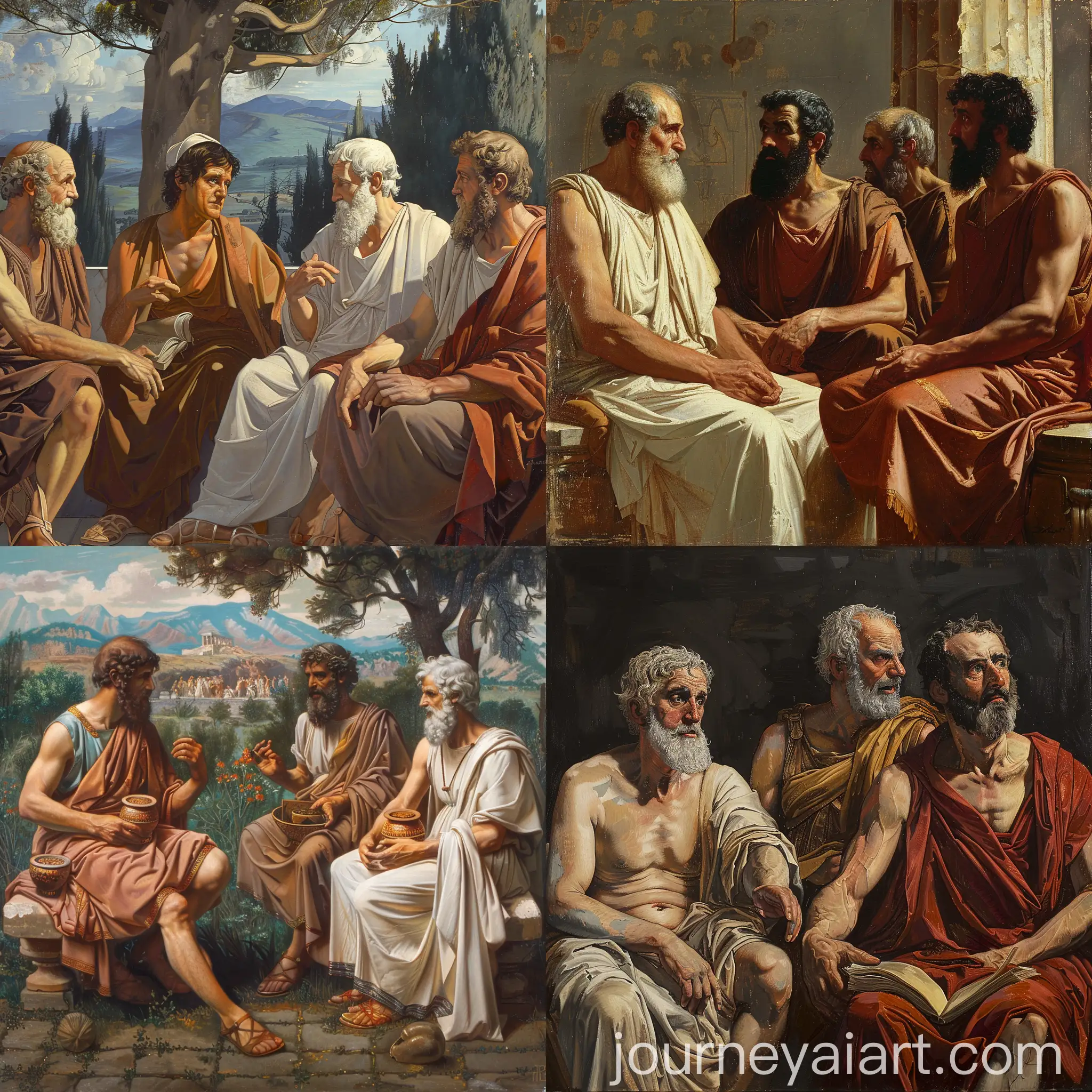 Ancient-Greek-Thinkers-Reflecting-on-Philosophy
