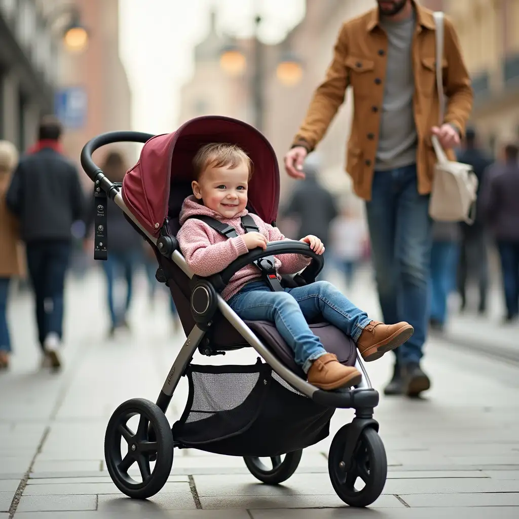 stroller child money