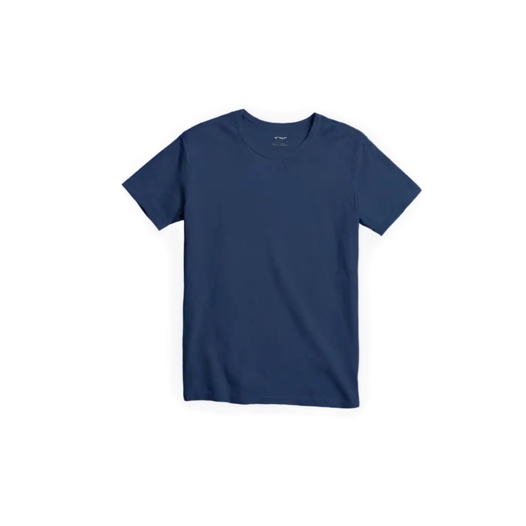 HighQuality-PNG-of-a-Casual-Dark-NavyBlue-TShirt-with-Soft-Fabric-Folds-for-Versatile-Apparel-Designs