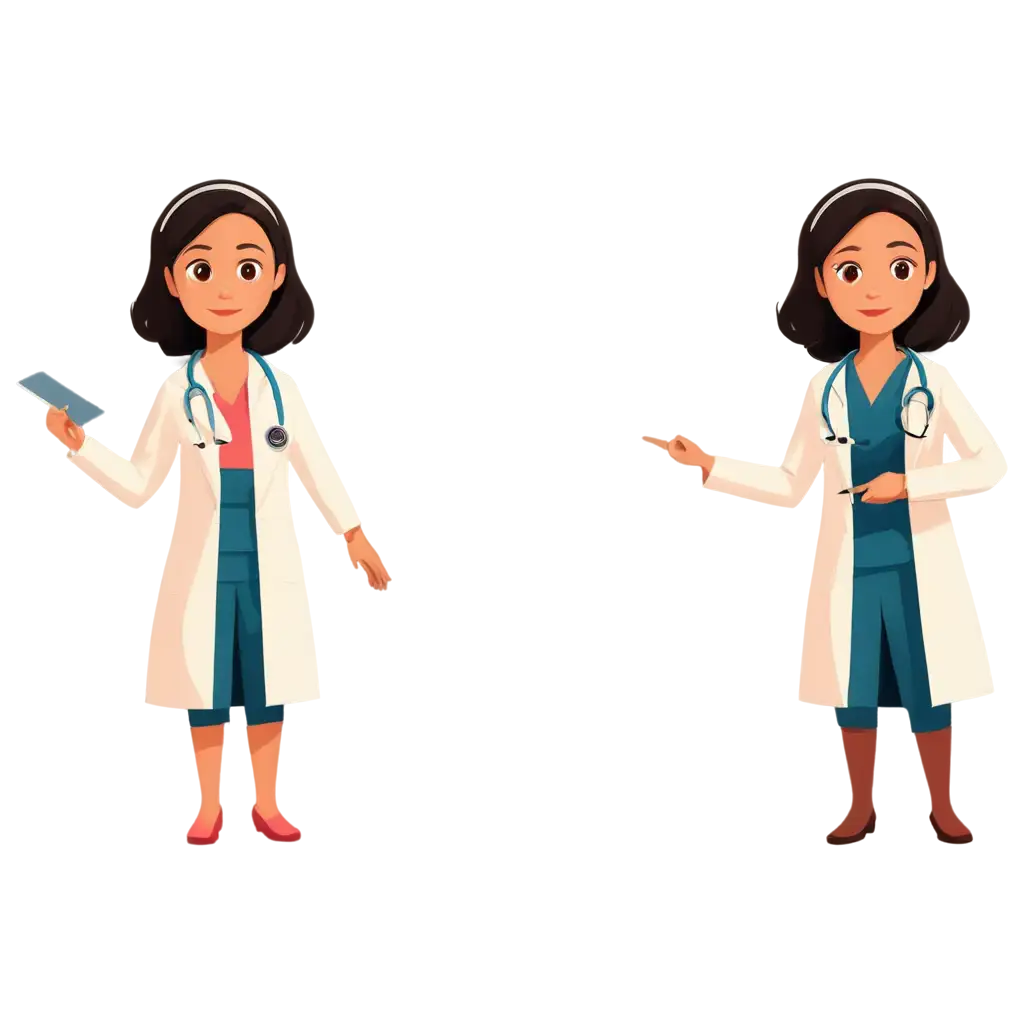 Doctor-Explaining-in-PNG-Vector-Illustration-Medical-Education-Concept