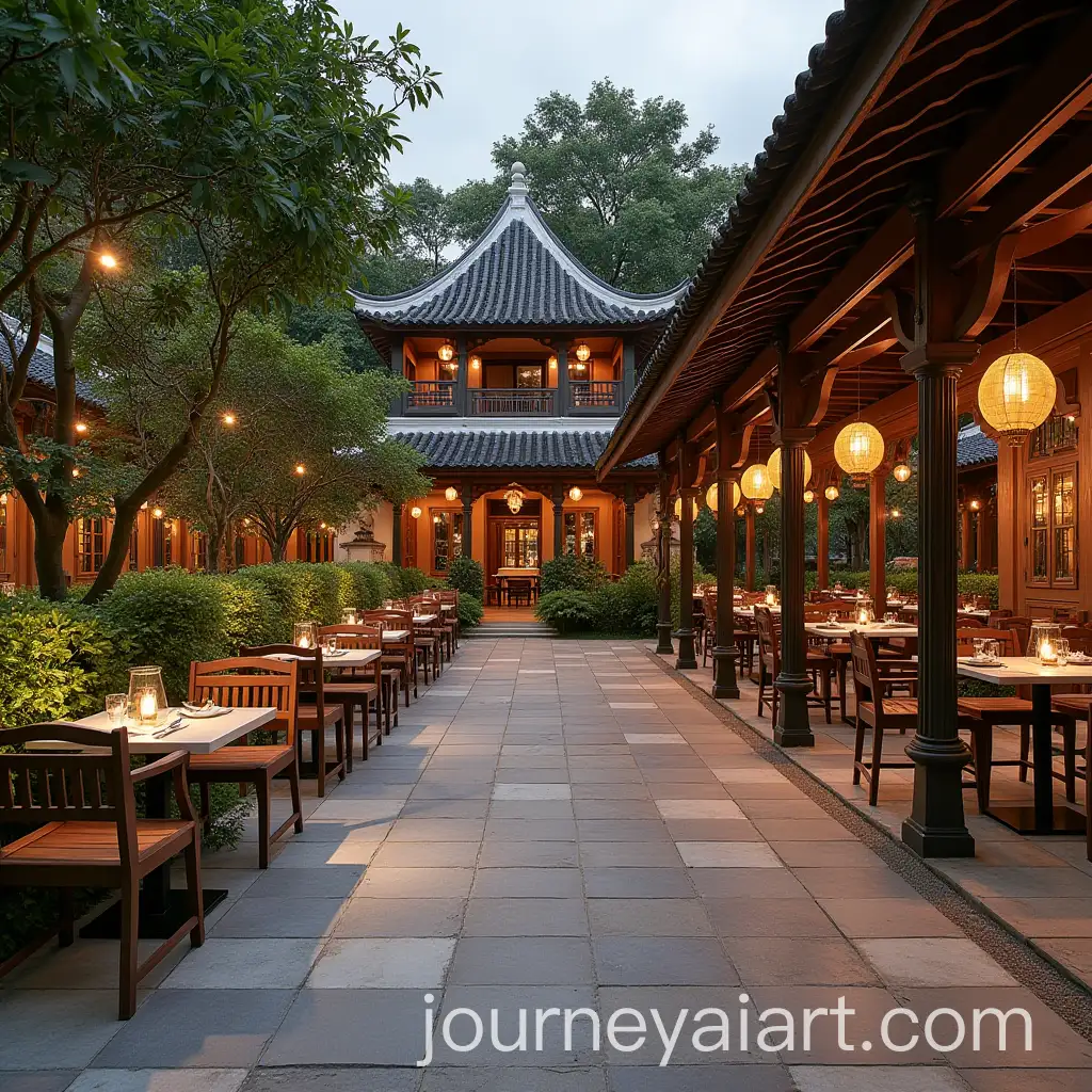 Indochine-Outdoor-Foodcourt-with-French-Colonial-Influence-in-Ho-Chi-Minh-City