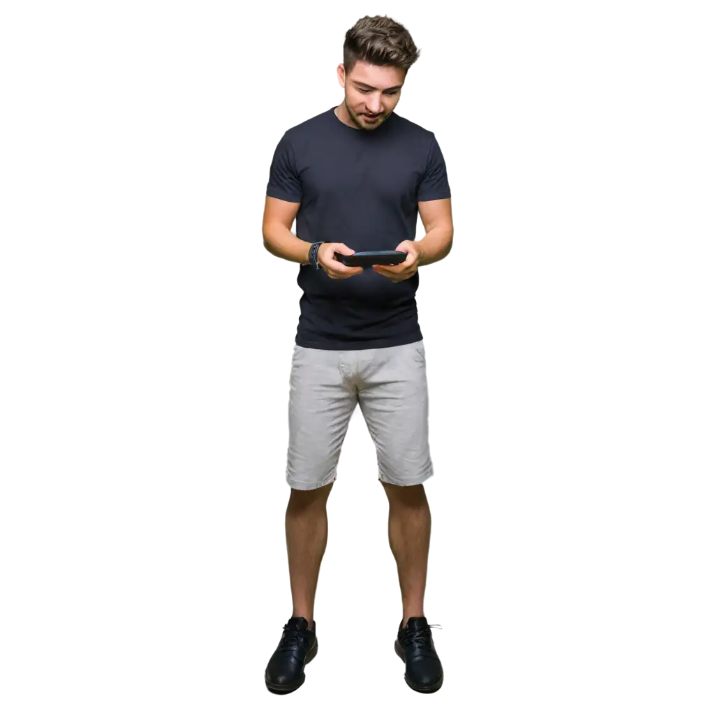 Dynamic-PNG-Image-of-a-Man-Playing-Mobile-Games