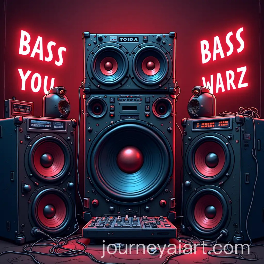 Dynamic-Sound-System-Display-with-Bass-Warz-Theme