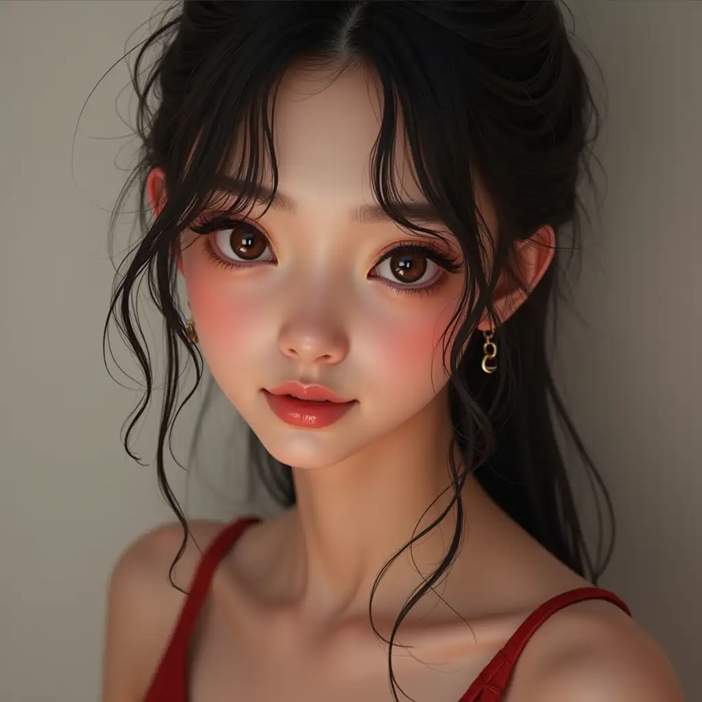 A Chinese girl, super real, super accurate.