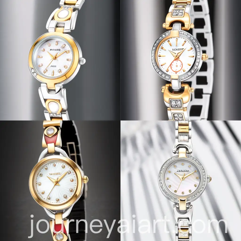 Elegant-Ladies-TwoTone-Watches