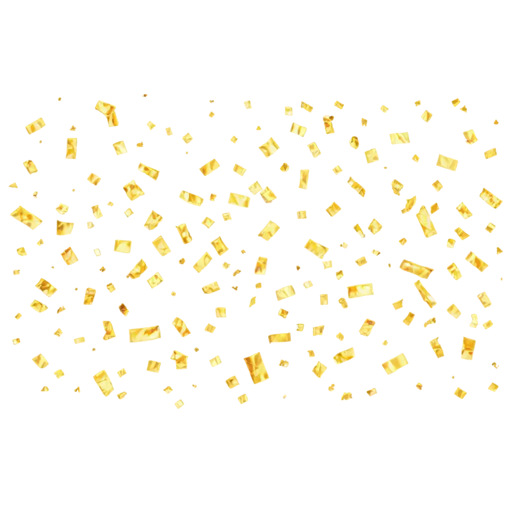 Floating-Gold-Rectangle-Confetti-PNG-for-Celebrations-and-Events