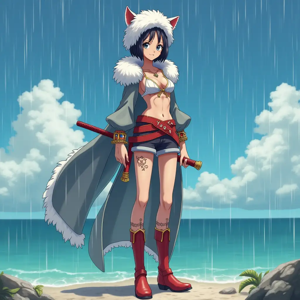 Trafalgar-D-Water-LawAI-Image-Prompt-Expansion-Anime-Character-with-Tribal-Tattoos-and-Saber-Sea-Background