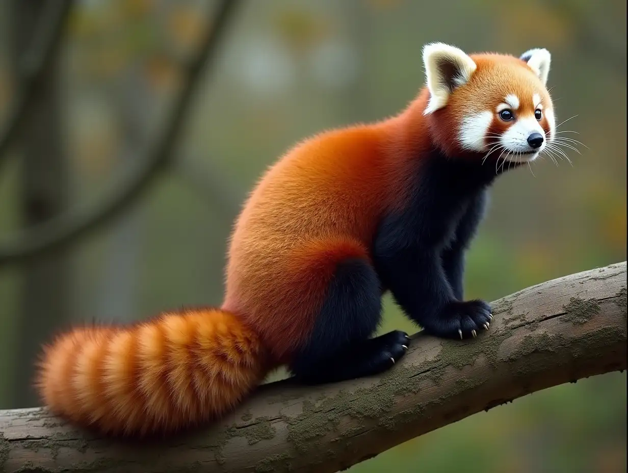 tail like a red panda's