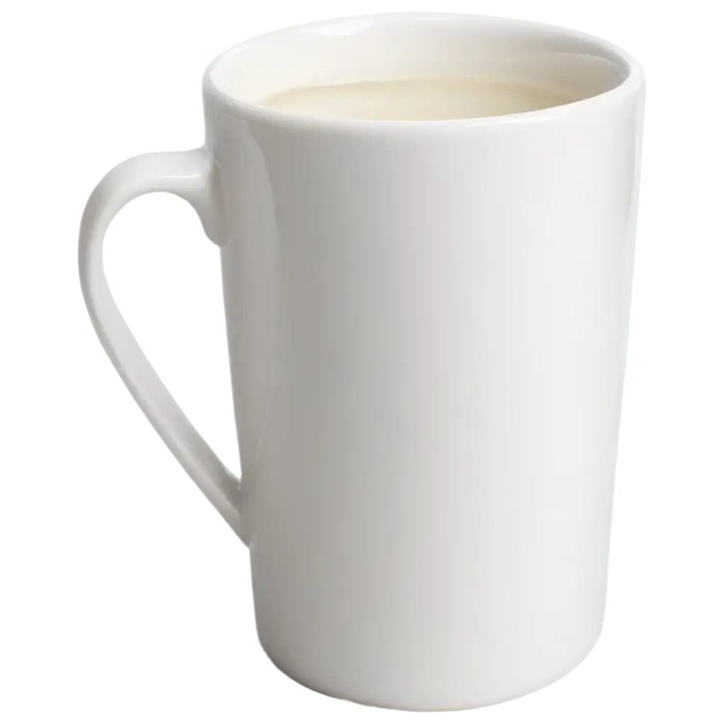 front view of a milk cup