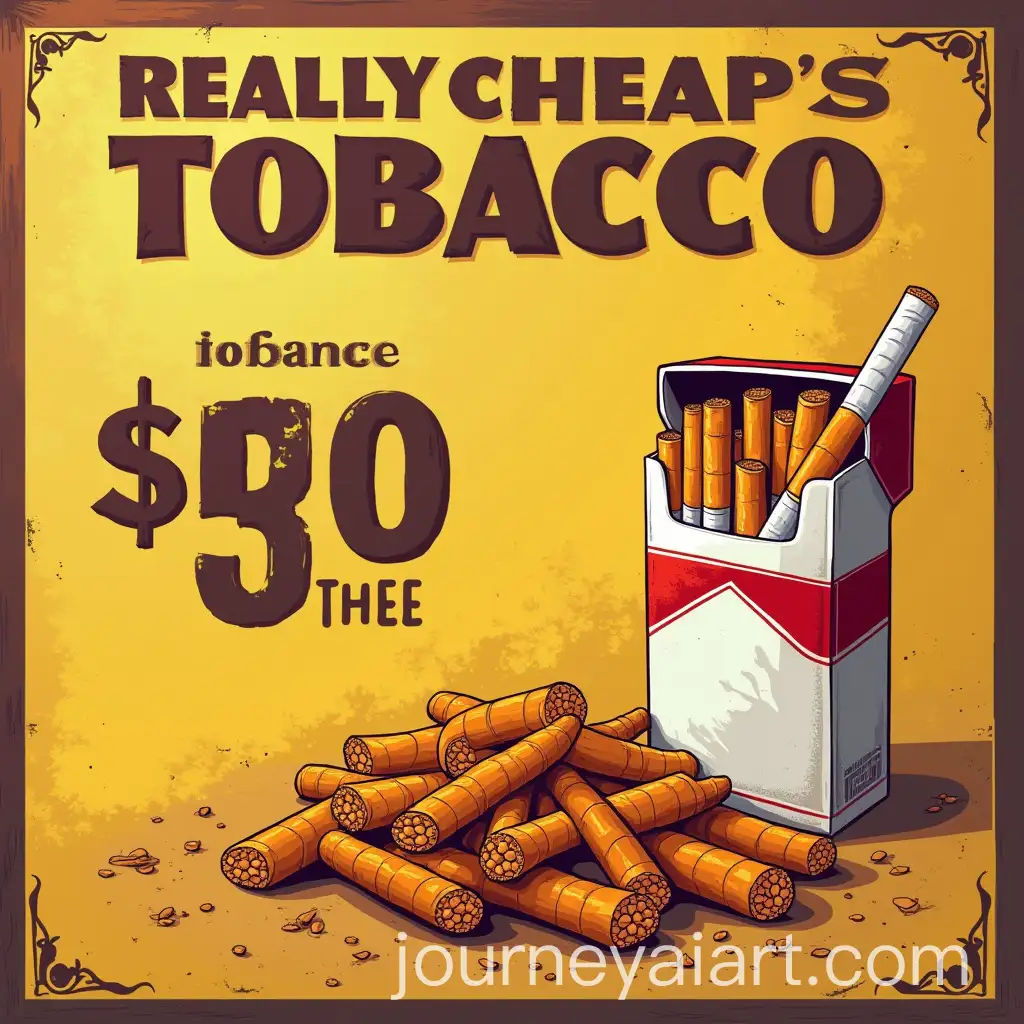 Tobacco-Sale-Poster-Featuring-Affordable-Prices-and-Quality-with-Snap-Links-Space