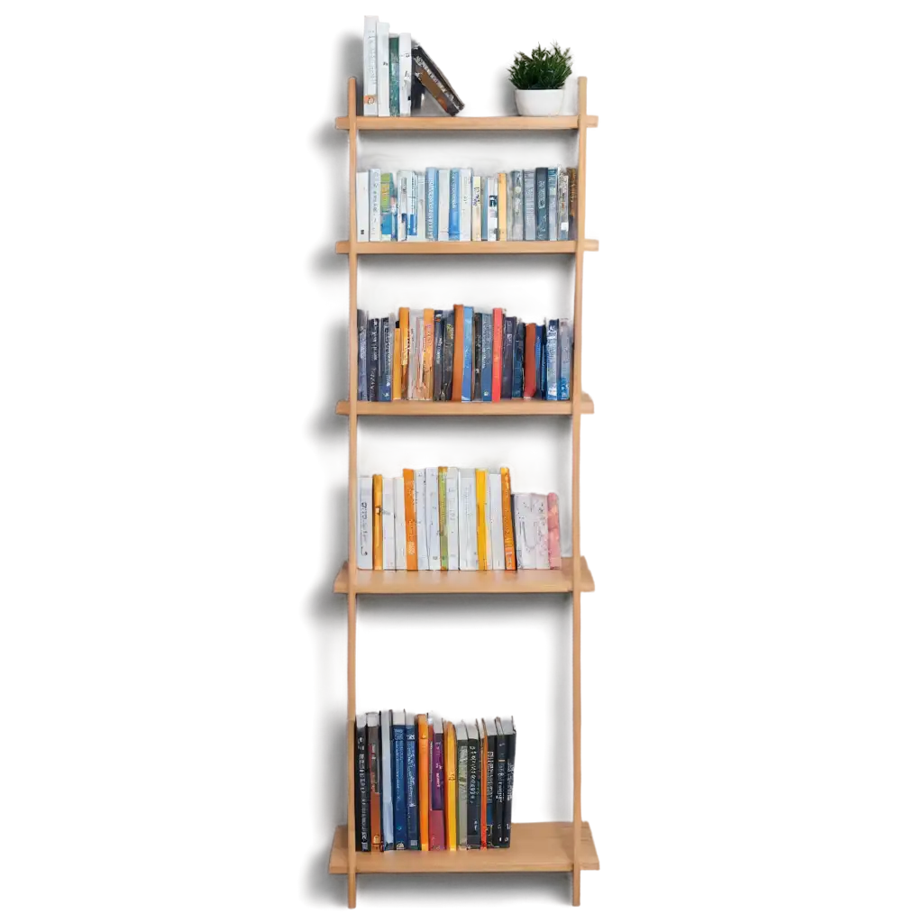 PNG-Shelf-for-Books-in-Interior-Enhance-Your-Space-with-HighQuality-Book-Storage