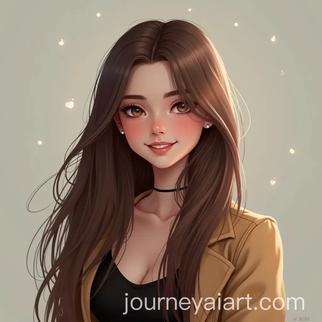 Long-Hair-Girl-Portrait-with-a-Cute-and-Beautiful-Appearance