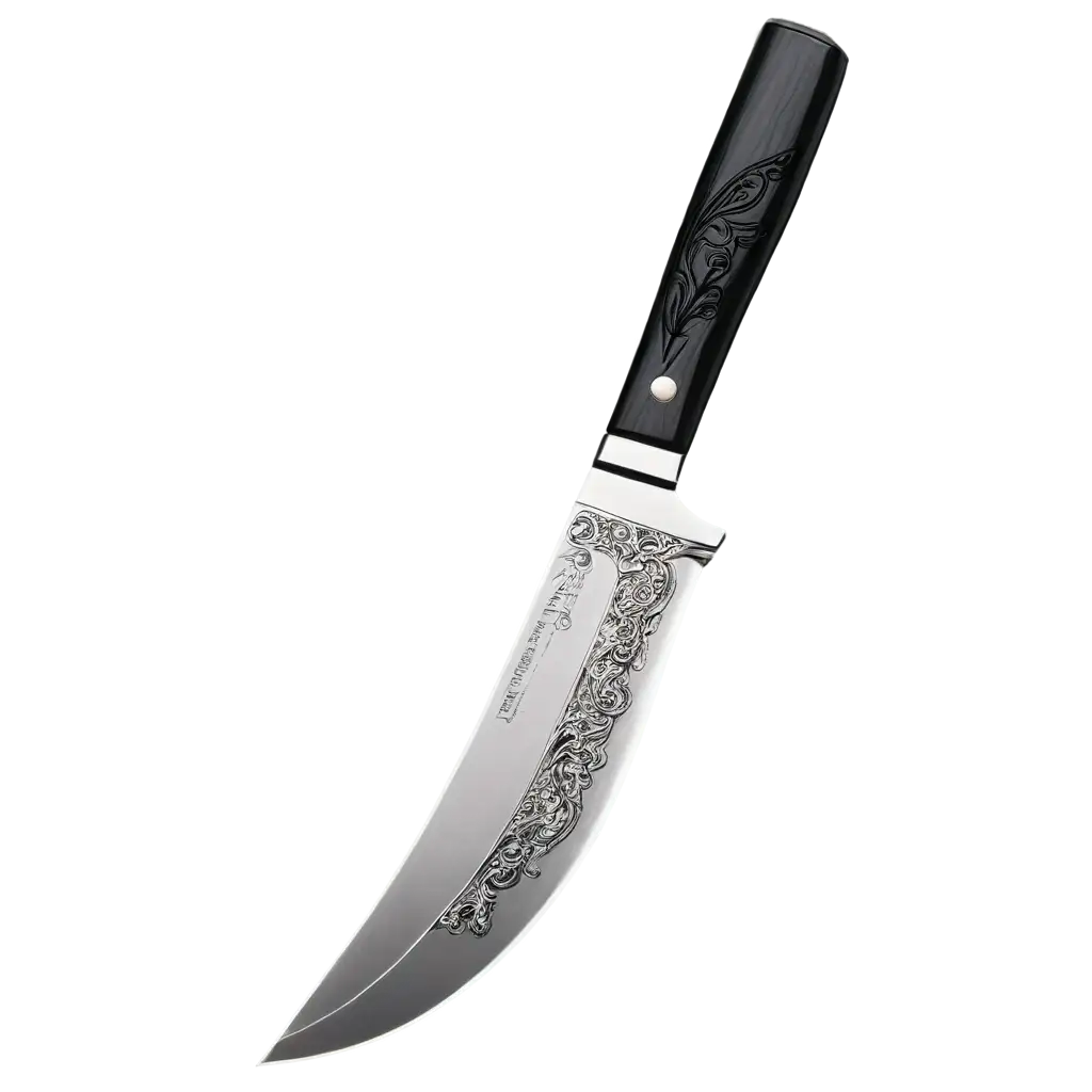 Elegant-JapaneseStyle-Knife-PNG-with-MirrorLike-Finish-and-Traditional-Craftsmanship