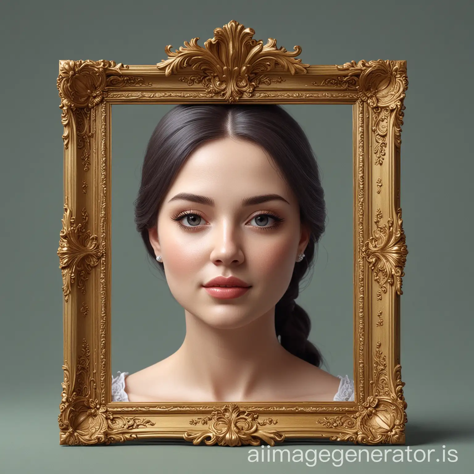 3D-Portrait-of-a-Woman-with-Realistic-Details