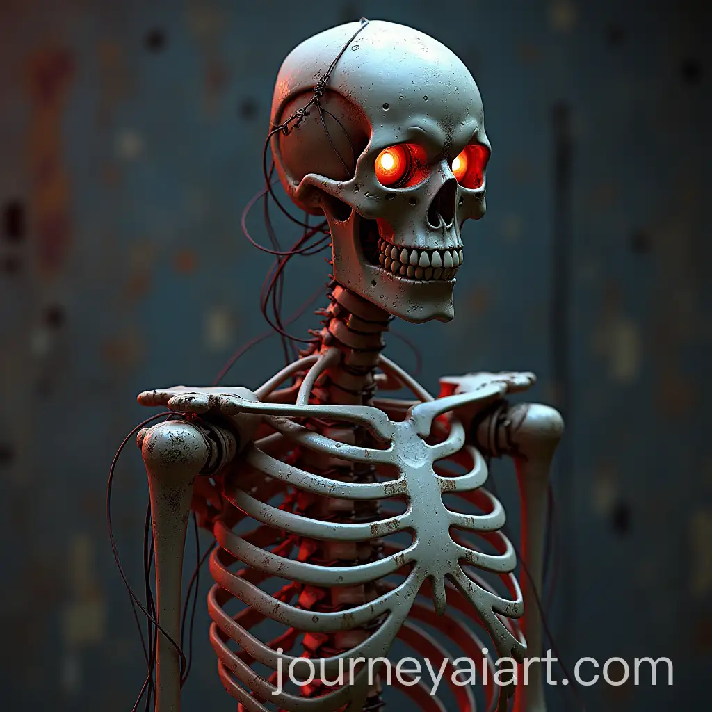 Futuristic-Synth-Skeleton-in-Cyberpunk-Style