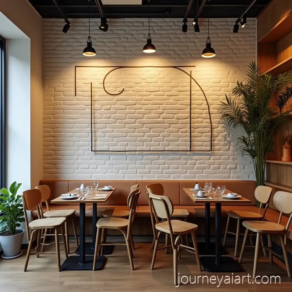 Cozy-Cafe-Wall-with-Artistic-Decor-and-Warm-Ambience