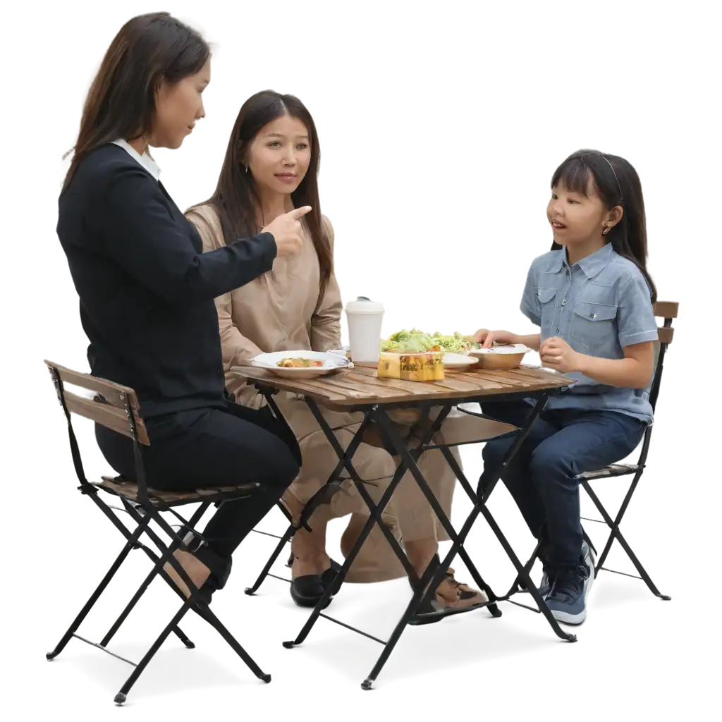 Family-Harmony-Enjoying-Meal-Together-HighQuality-PNG-Image-for-Heartwarming-Moments