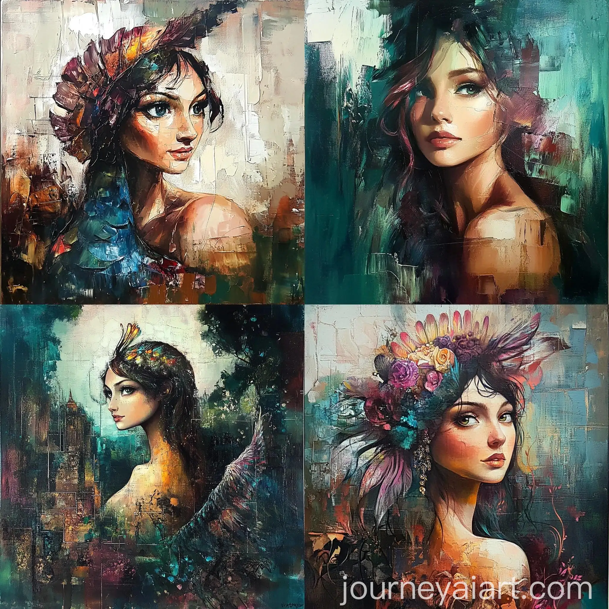 Turquoise-and-Green-Abstract-Journey