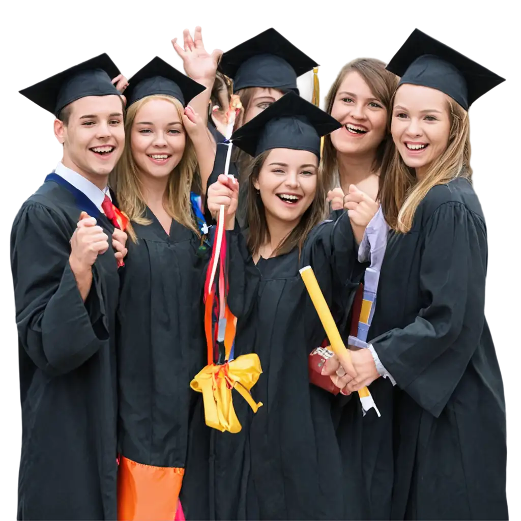 PNG-Image-of-Students-Celebrating-Graduation-Joyful-Graduates-in-HighQuality-Clarity