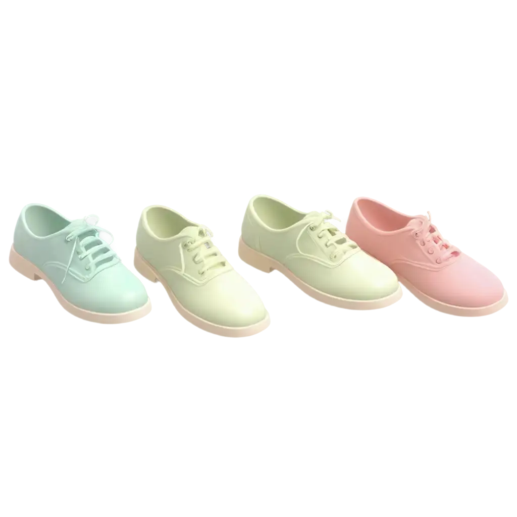 Tiny-Cute-Isometric-Shoes-PNG-Soft-Smooth-Lighting-and-Soft-Colors