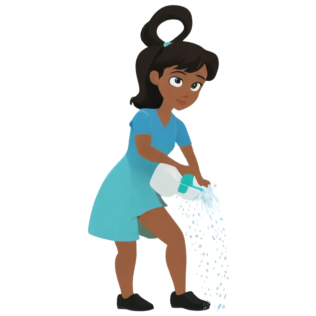 Spraying-Water-Cartoon-PNG-HighQuality-Transparent-Image-for-Creative-Use