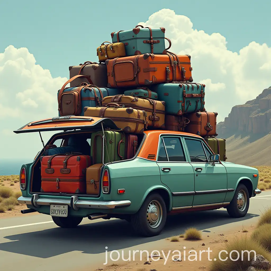 Overloaded-Car-with-Luggage-Suffocating-Passengers
