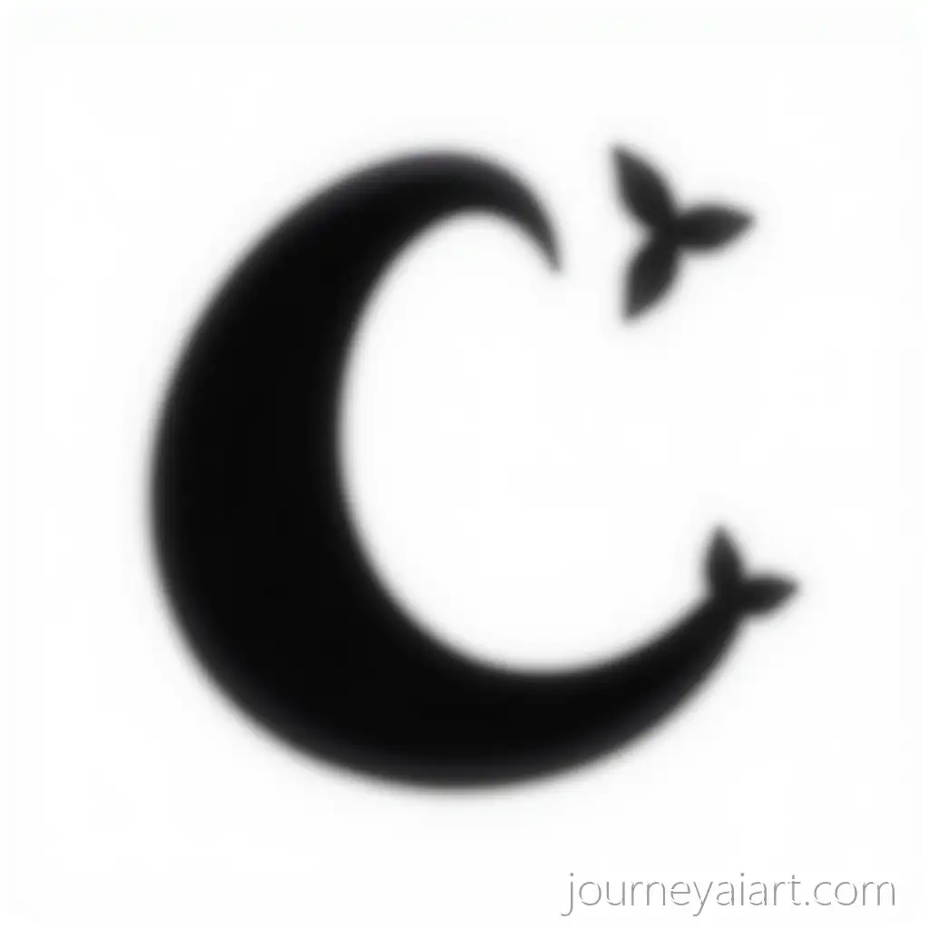 Minimalist-WhaleInspired-C-Icon-for-Mobile-Application