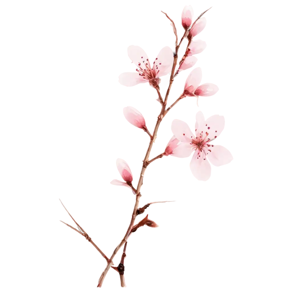 Cherry-Blossom-Sprig-PNG-Image-Perfect-for-Elegant-Designs-and-Natural-Aesthetics