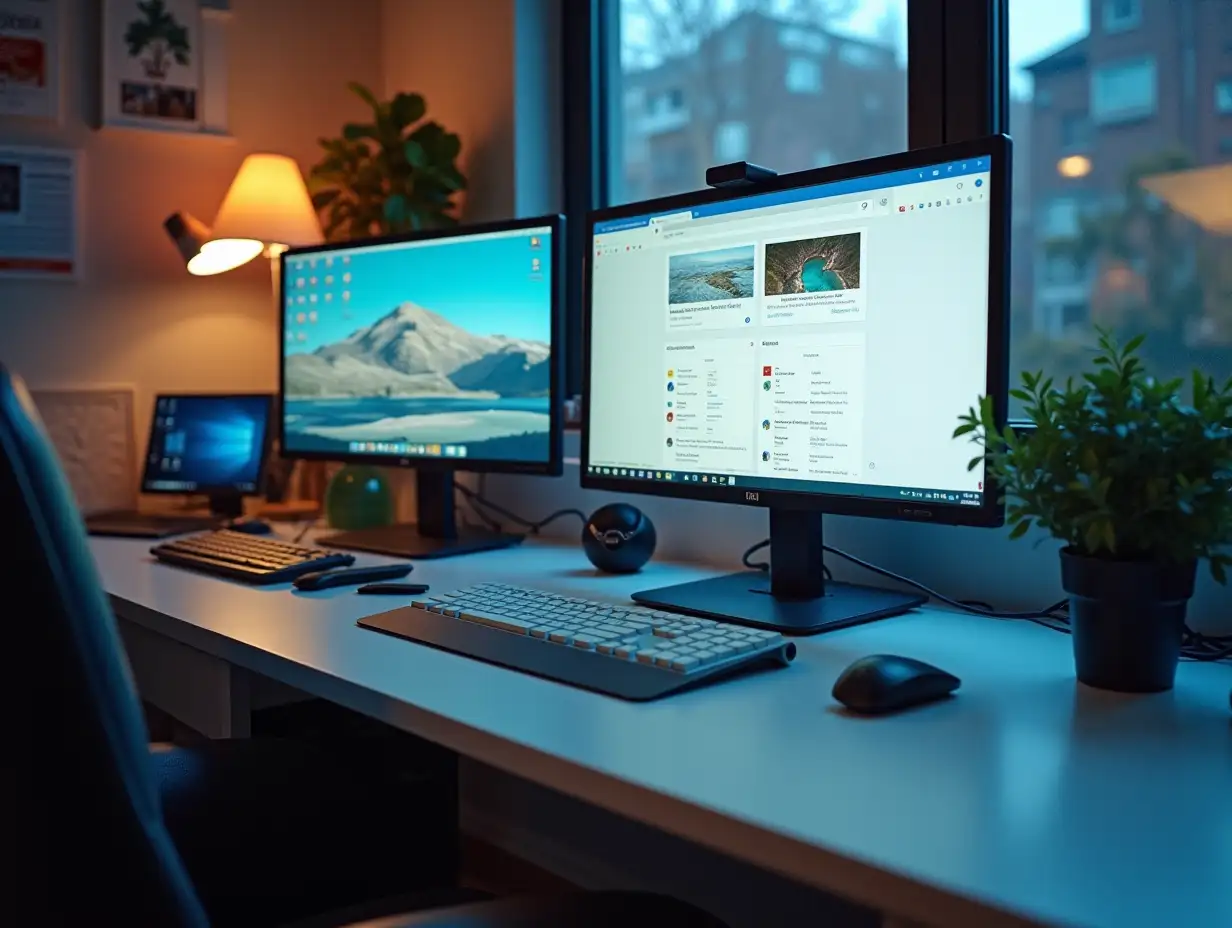 office with computers. photo