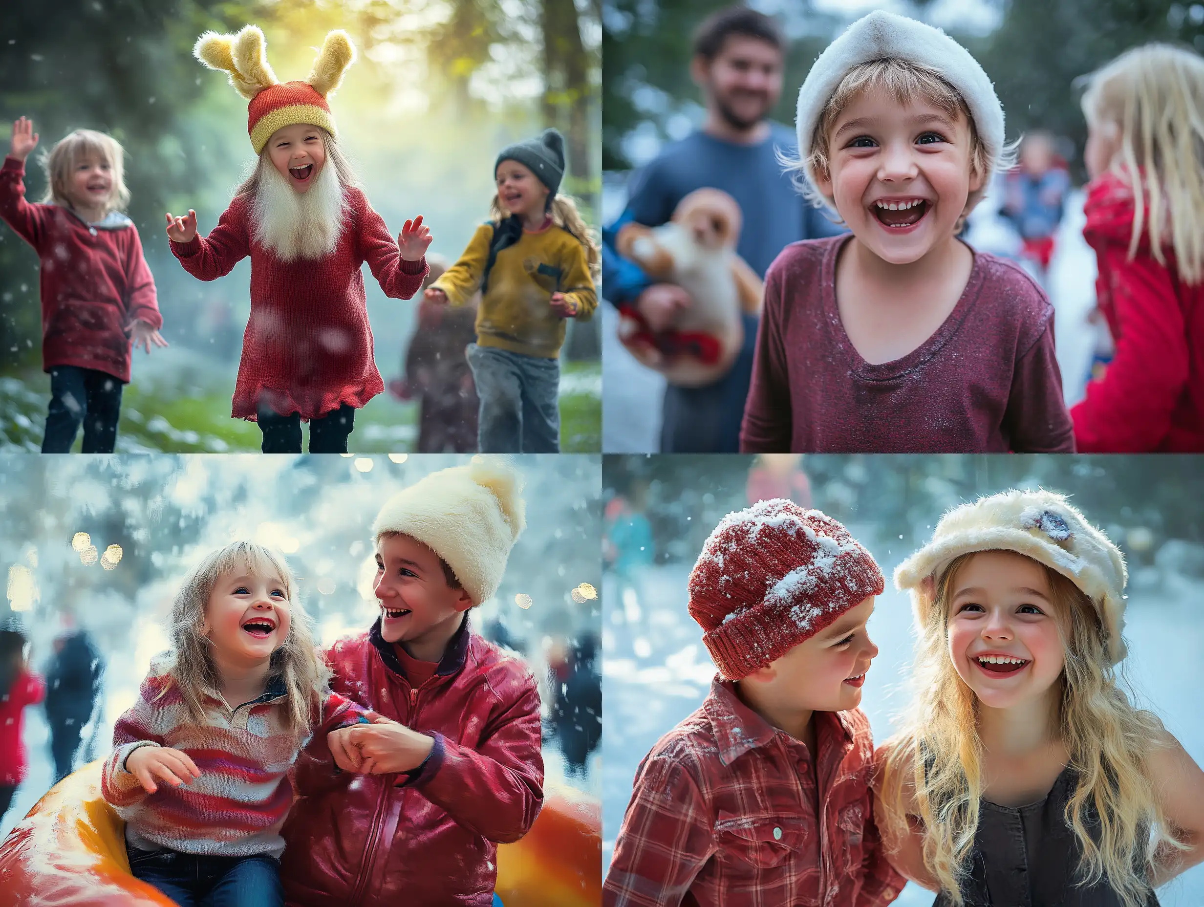 Joyful-Children-Playing-and-Having-Fun-Outdoors