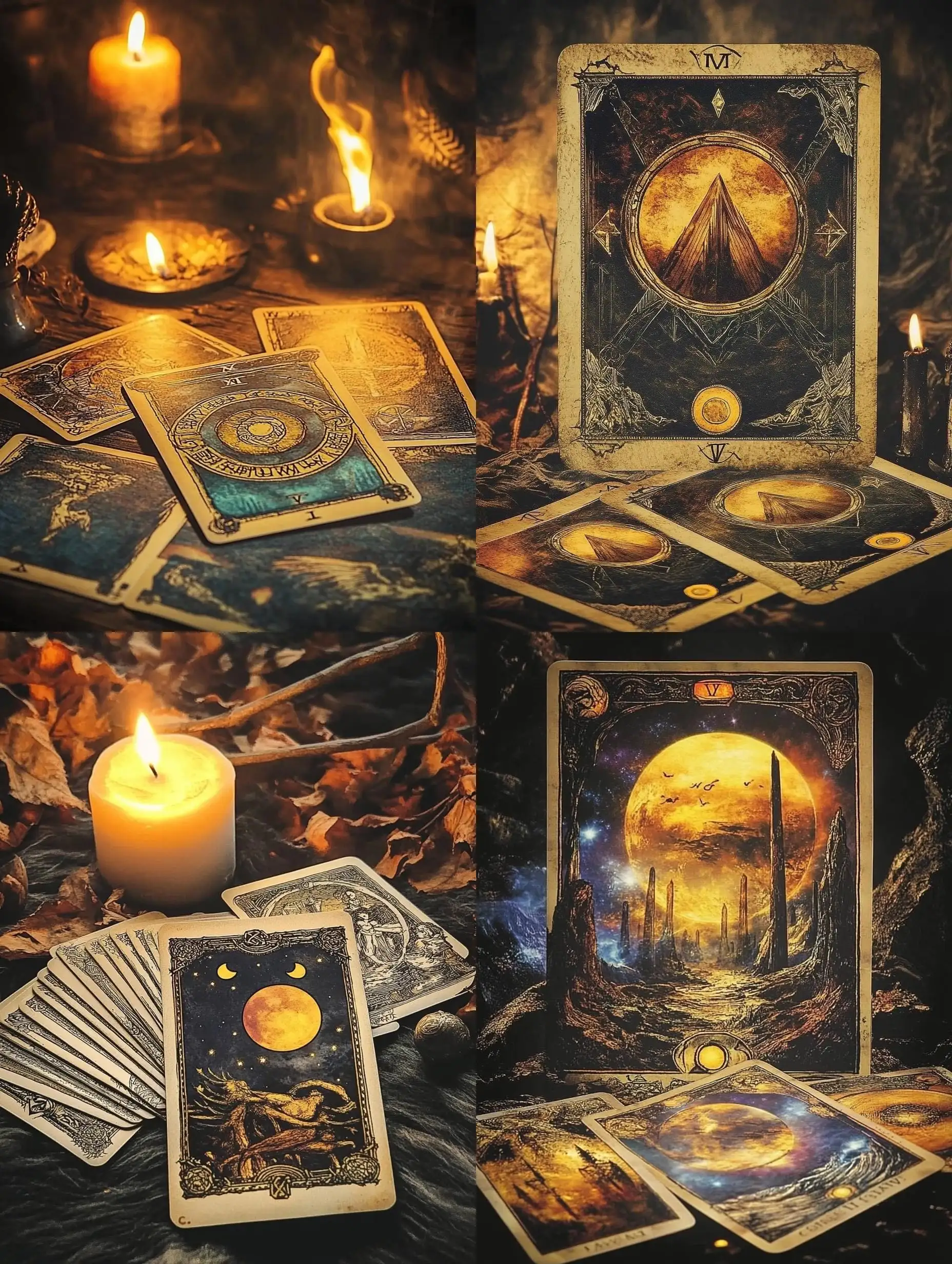 Mystic-Tarot-Runes-in-a-Cosmic-Setting