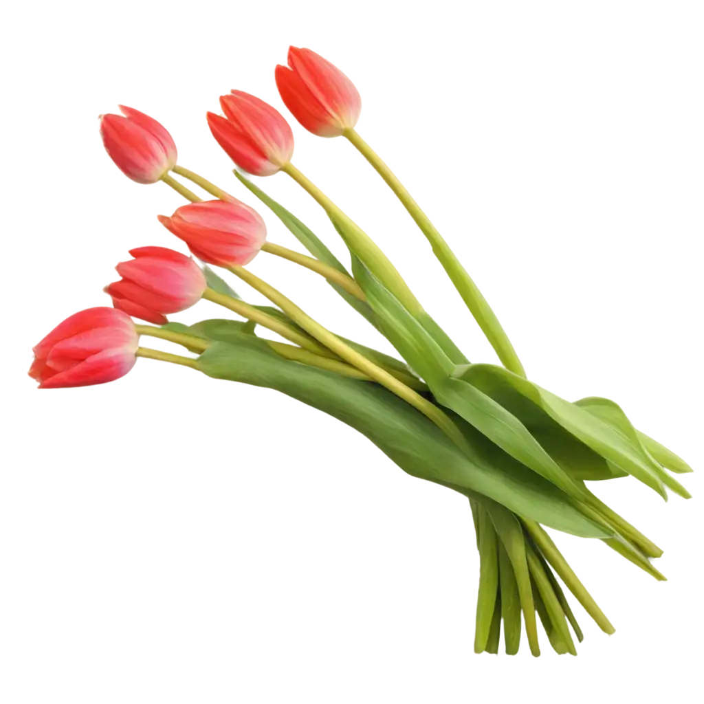 HighQuality-PNG-of-a-Bright-Multicolored-Tulip-Bouquet-Realistic-Floral-Design