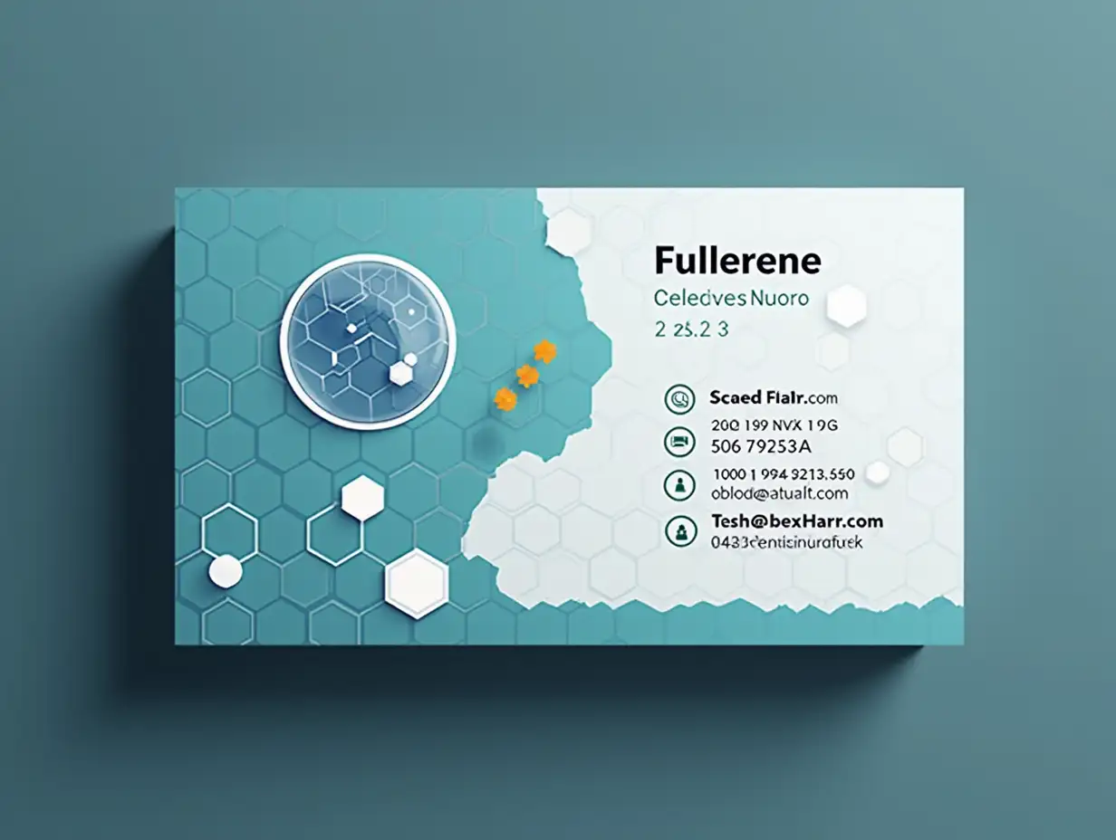 Business-Card-Design-for-FullereneBiopreparation-Company-Worker