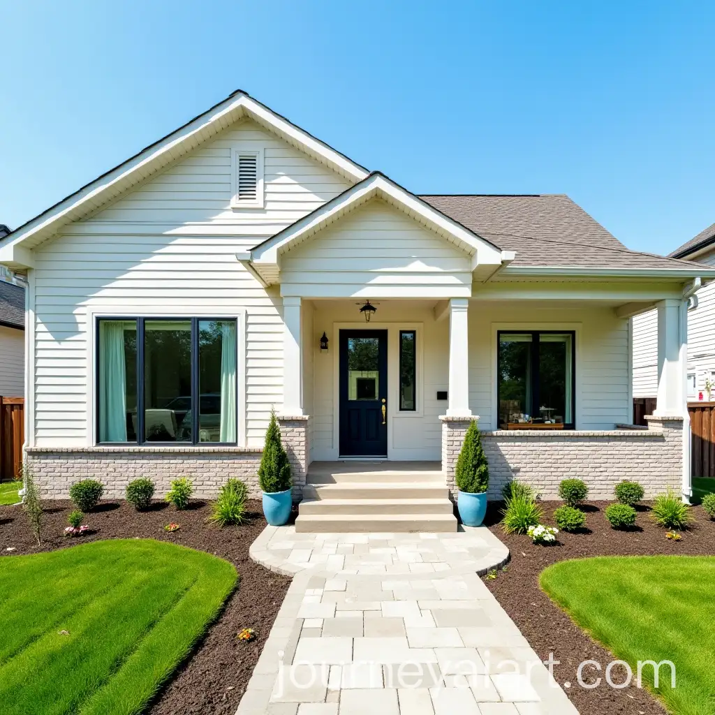 Modern-Suburban-House-with-Clean-Facade-and-Inviting-Appearance