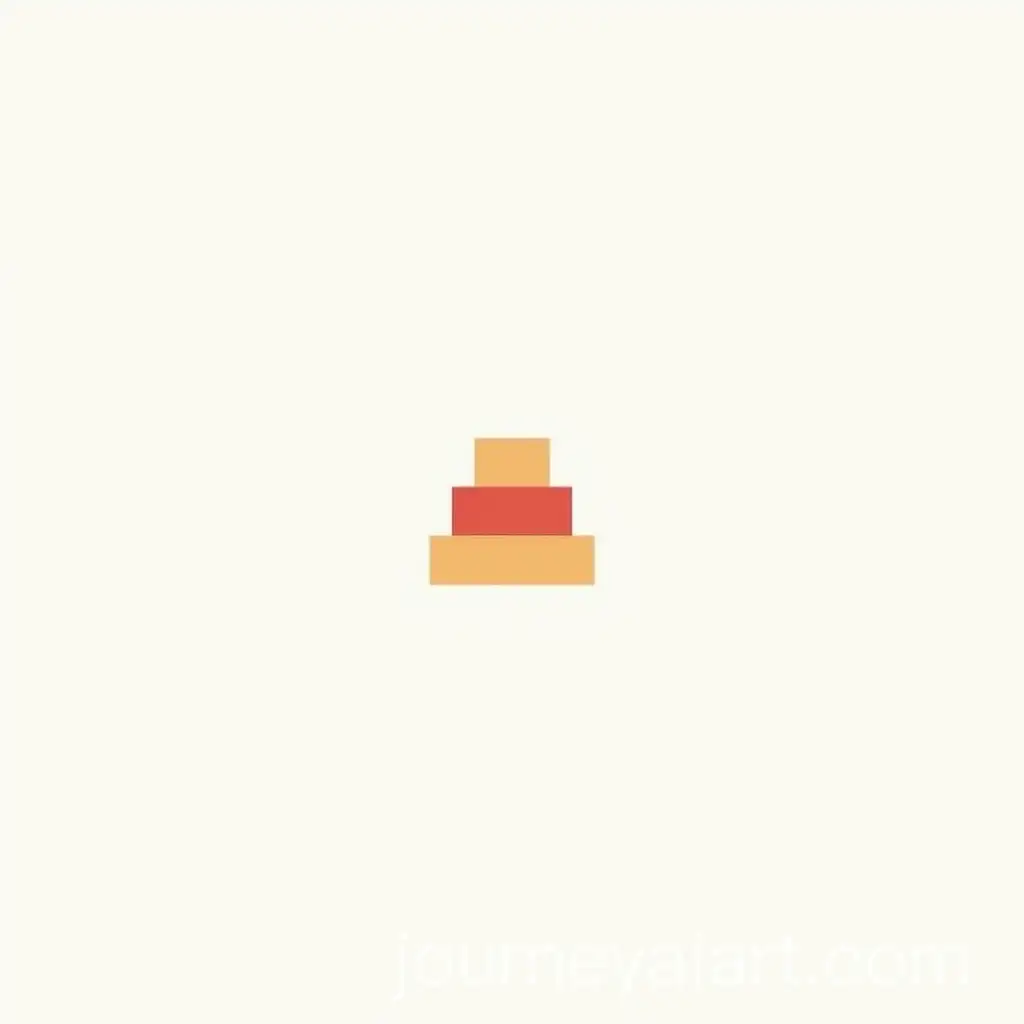 Stylized-ThreeTiered-Cake-with-Modern-Minimalist-Design-and-Elegant-Text