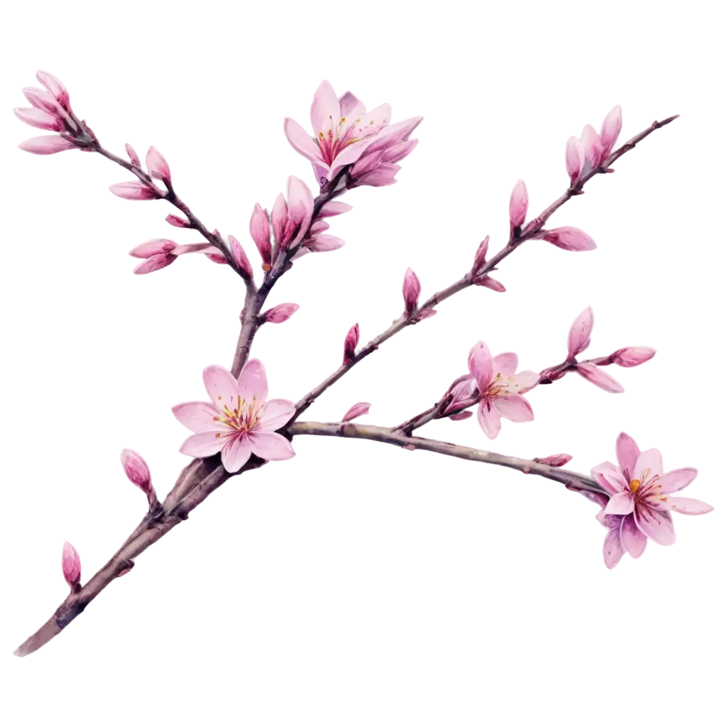 Exquisite-Plum-Blossom-Lilac-PNG-Image-for-Creative-Projects