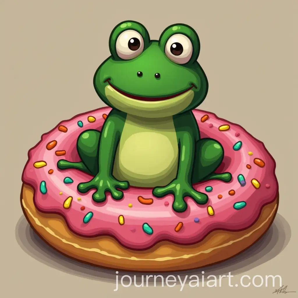 Pepe-the-Frog-Reimagined-as-a-Donut