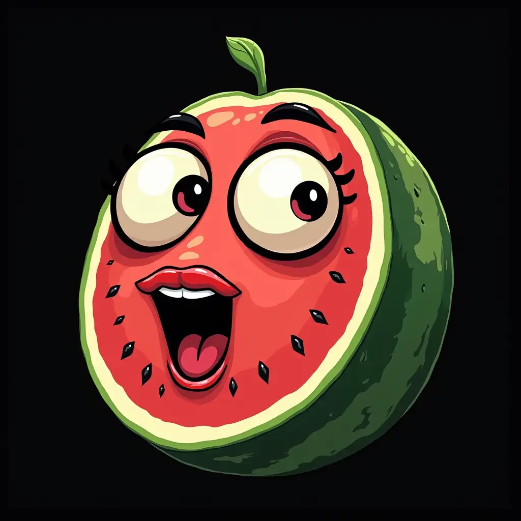 Vegan-Anthropomorphic-Watermelon-with-Lips-and-Eyes-Detailed-CGI-Art-for-TShirt-Design