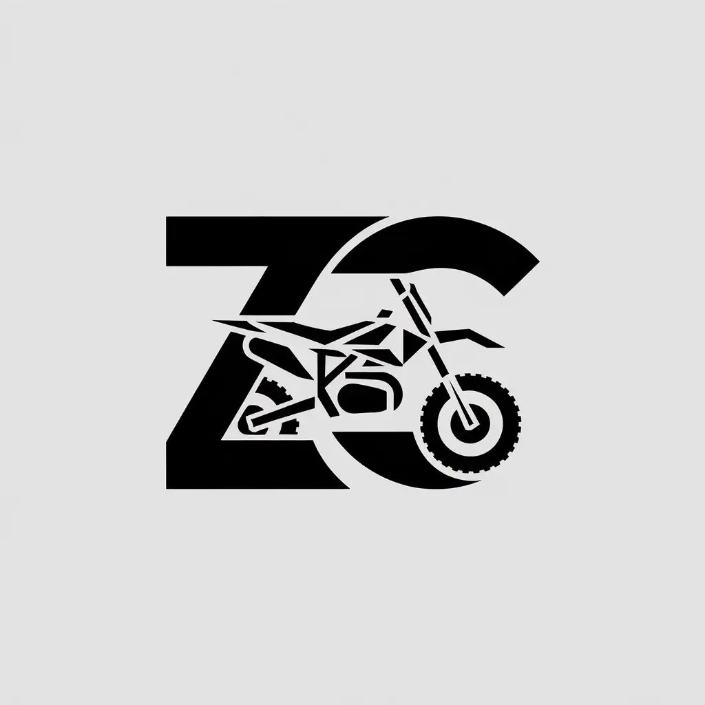 LOGO-Design-For-ZC-Motocross-Inspired-Vector-Logo-Design