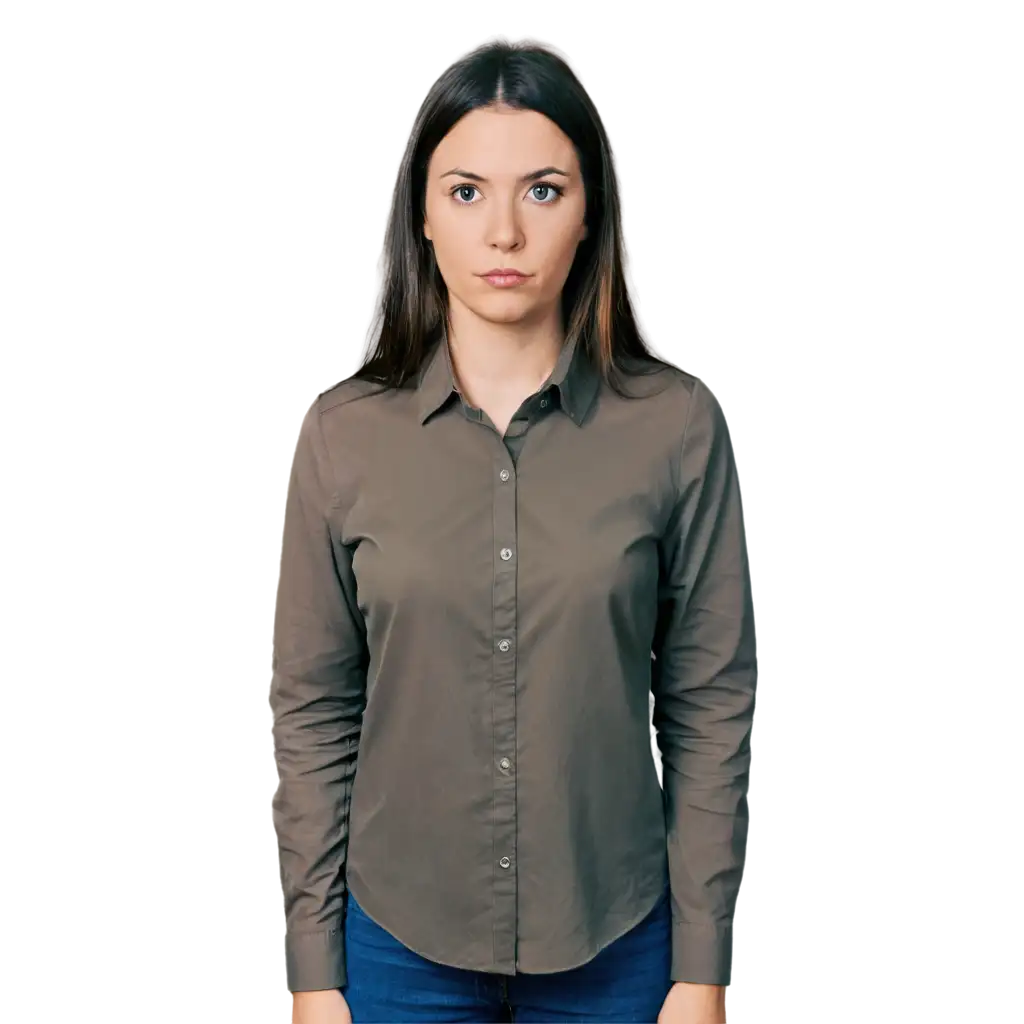 Professional-PNG-Image-of-a-30YearOld-American-Woman-in-Collared-Shirt