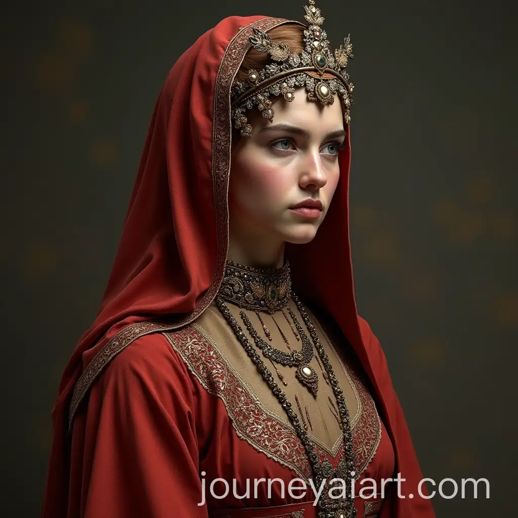 Realistic-Portrait-of-a-Royal-Lady-from-the-Seljuk-Empire