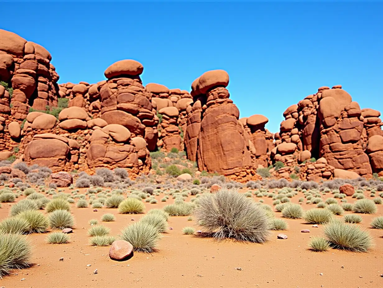 Colorful-Rocky-Landscape-in-Spitzkoppe