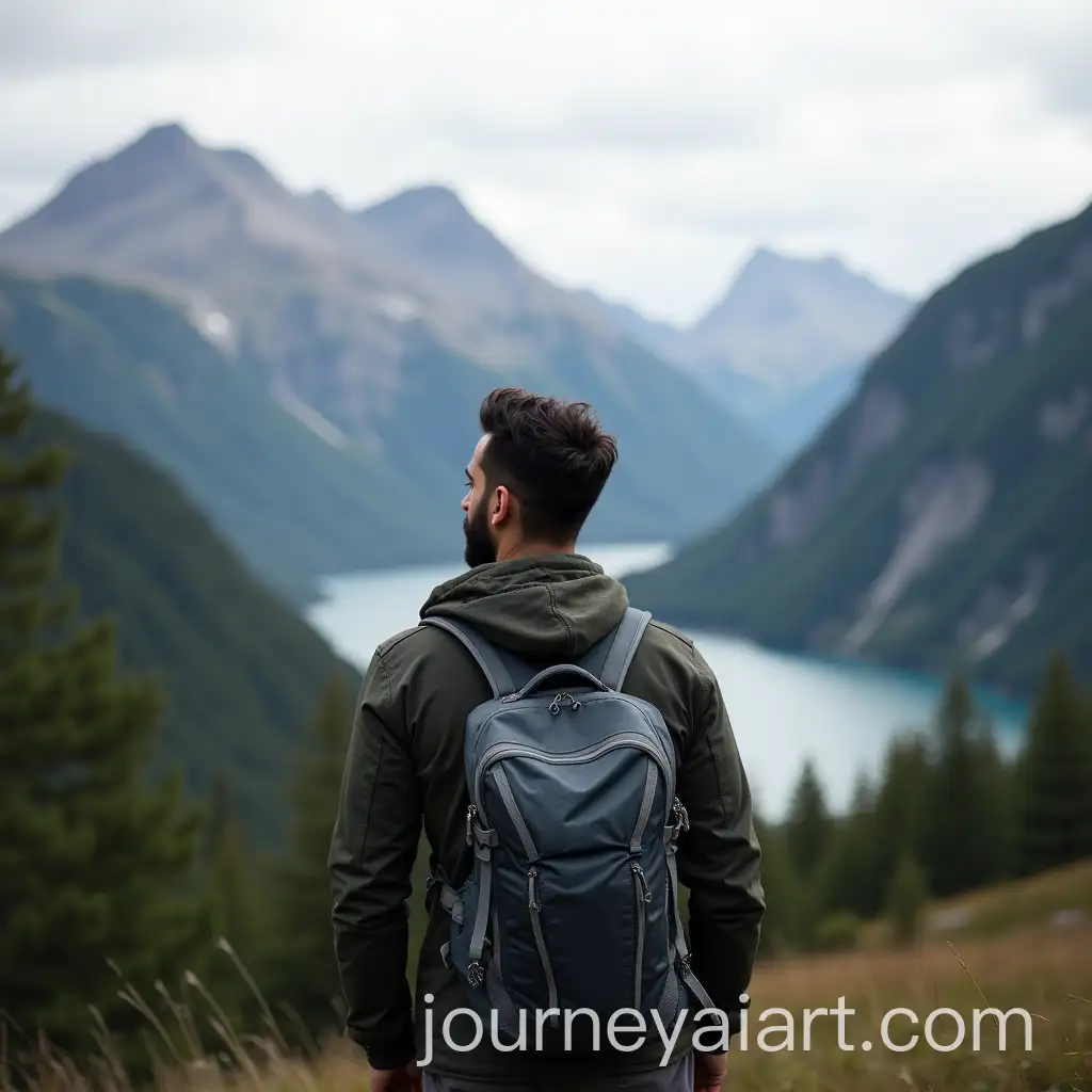Middle-Eastern-Adventurer-Capturing-Scenic-Mountain-Views